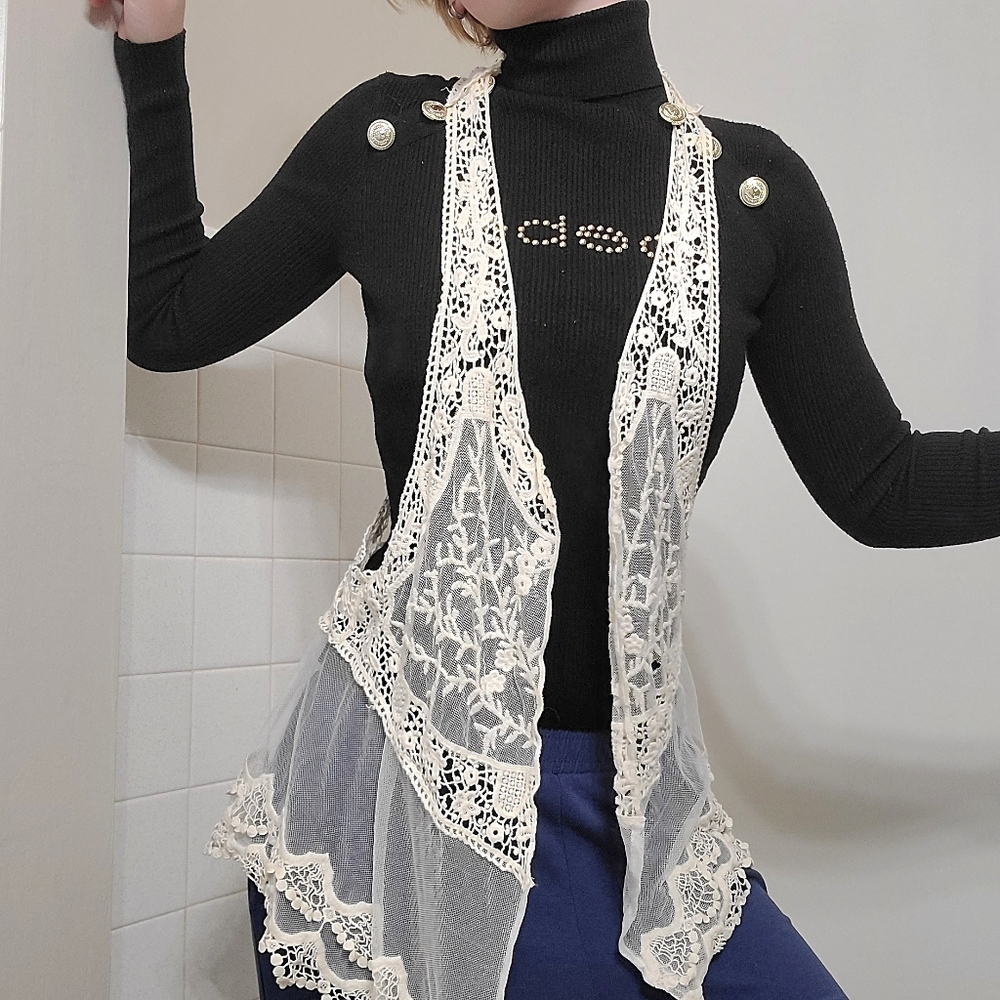 lace vest
